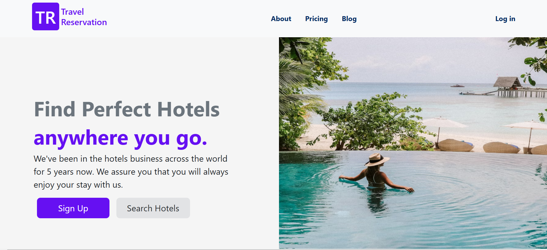 Hotel Reservation Website