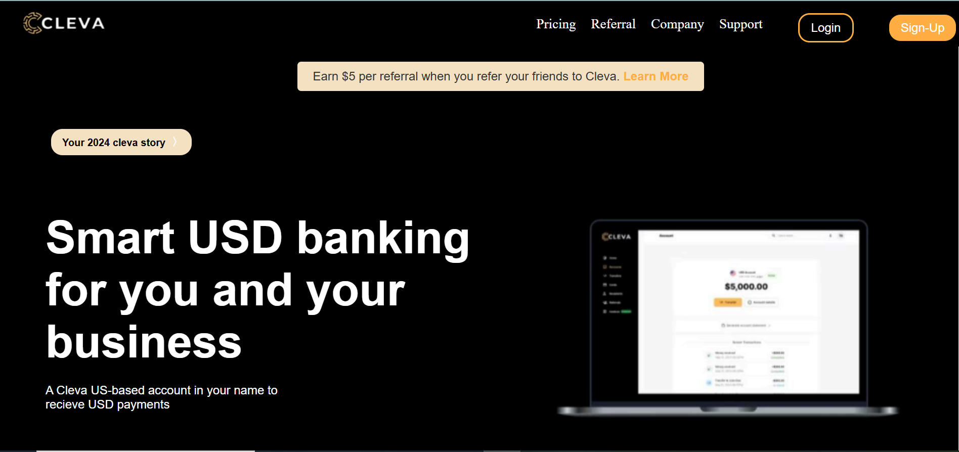 Bank Home Page