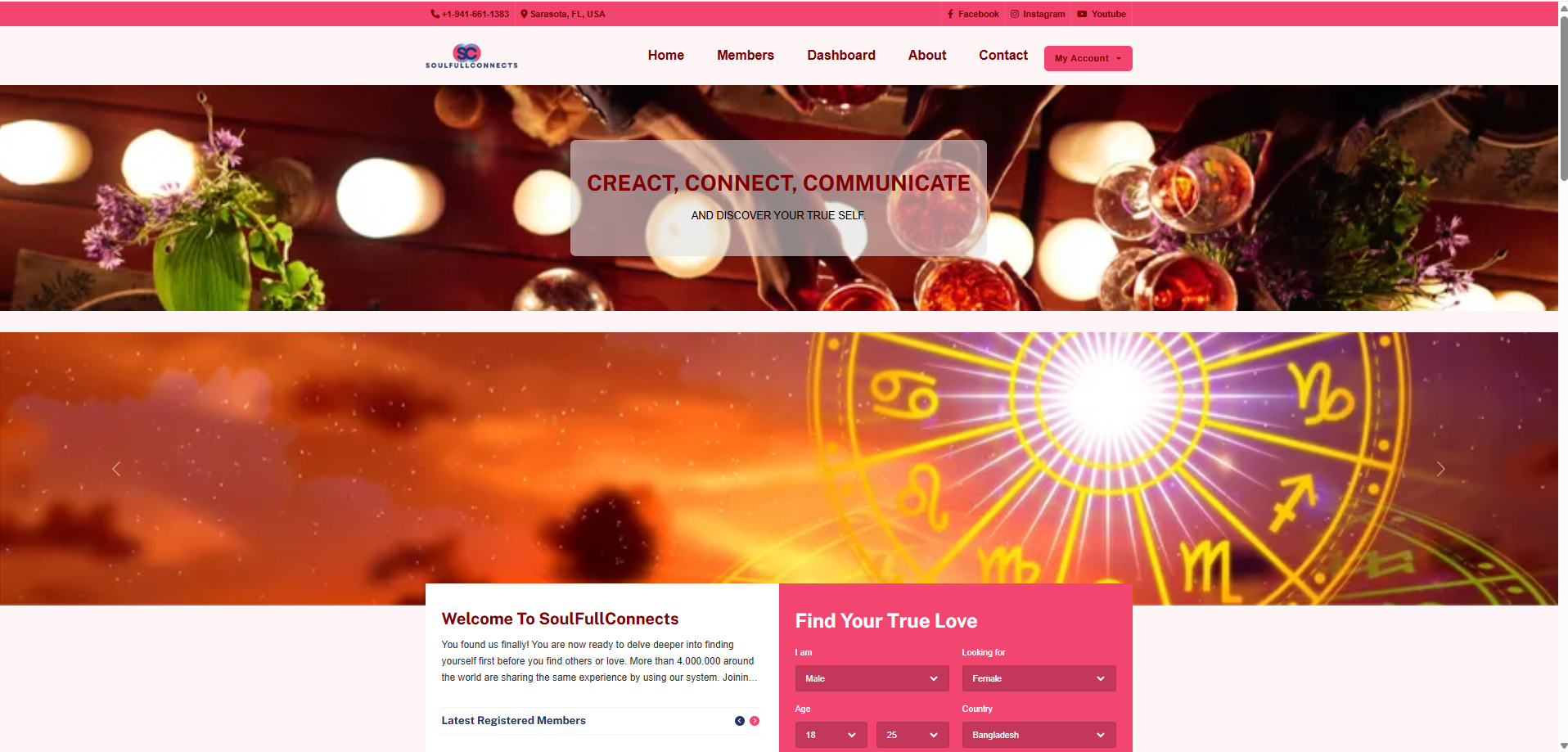 International Dating Web App